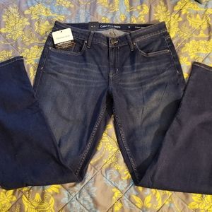 New Calvin Klein Skinny Curvy Jeans